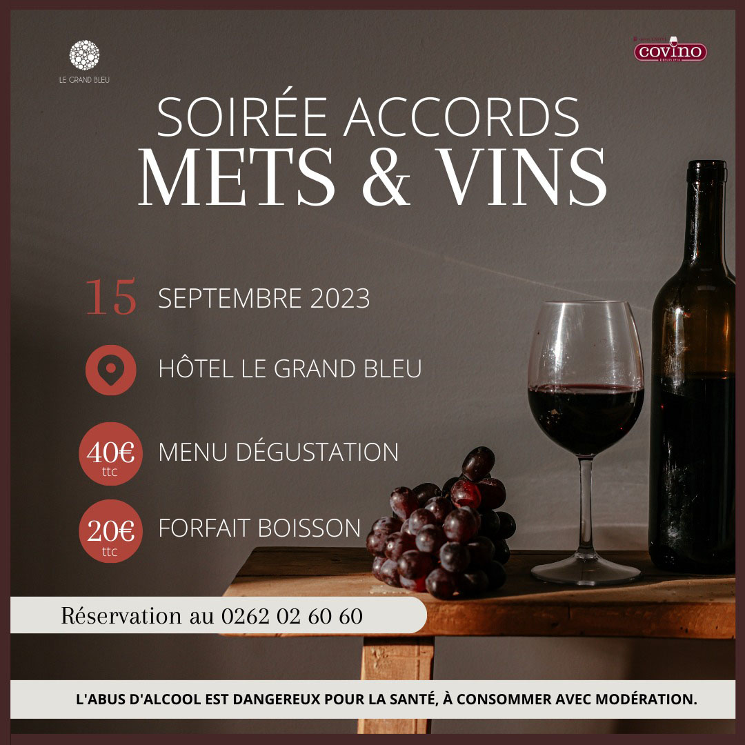 SOIRÉE ACCORDS METS & VINS