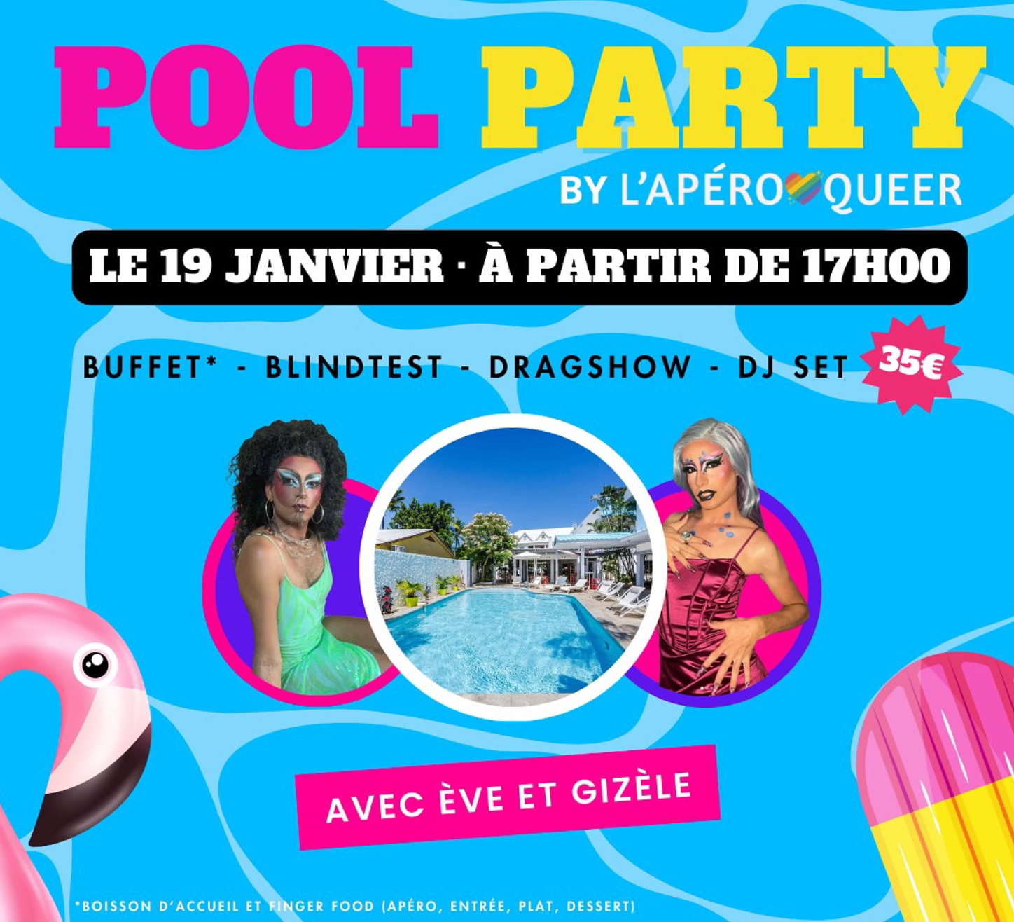 Pool Party by l’Apéro Queer